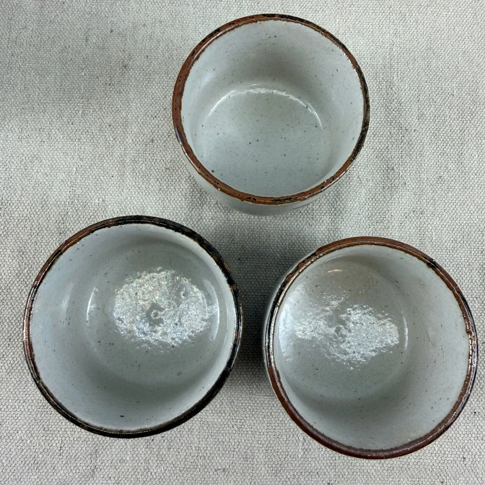 Vintage Tonala Mexican Pottery Tea Set Teapot 3 Cups Bird‎ Floral Burnished